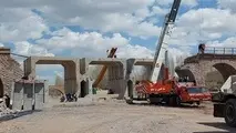 انتقال فوری دهانه پل راه آهن از استان سمنان به زنجان 