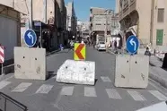 مسدود شدن تقاطع کوی راه حق در محور اصفهان-بهارستان | رانندگان از زیرگذر ۸۰۰ متری استفاده کنند