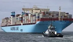 افزایش هزینه حمل بار در خلیج فارس  در  شرکت کشتیرانی «مرسک»
