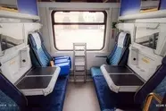 راه اندازی چهارمین قطار مسافربری پنج ستاره قم مشهد + عکس