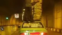 واکنش تاکسیرانی به فیلم حمل بار عجیب توسط یک تاکسی