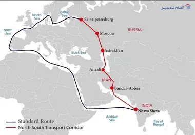 راه اندازی سرویس جدید حمل کانتینر بین هند و روسیه 
