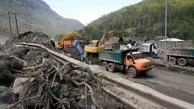  ریزش کوه عامل اصلی تاخیر در افتتاح قطعه یک آزادراه شمال