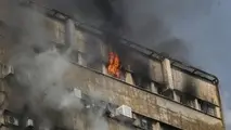اعزام ۲۰ تیم امدادی به محل حادثه پلاسکو