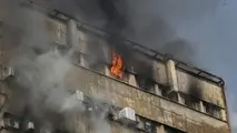 اعزام ۲۰ تیم امدادی به محل حادثه پلاسکو
