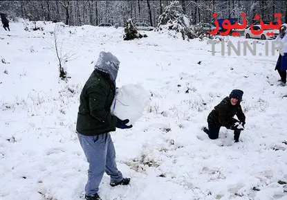 بارش برف در ارسباران،‌ بهشهر و لاهیجان