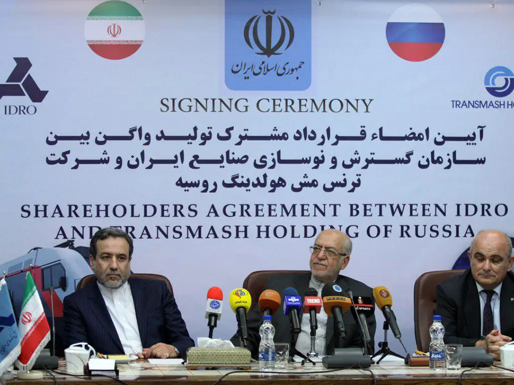 Transmashholding to form Iranian rolling stock joint venture