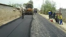 اجرای طرح نهضت آسفالت معابر روستایی در ۲۳۲ روستای خراسان جنوبی 
