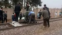برخورد با قطار جان زن ازنایی را گرفت