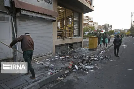آخرین تصاویر رسانه های داخلی از نا آرامی های اخیر