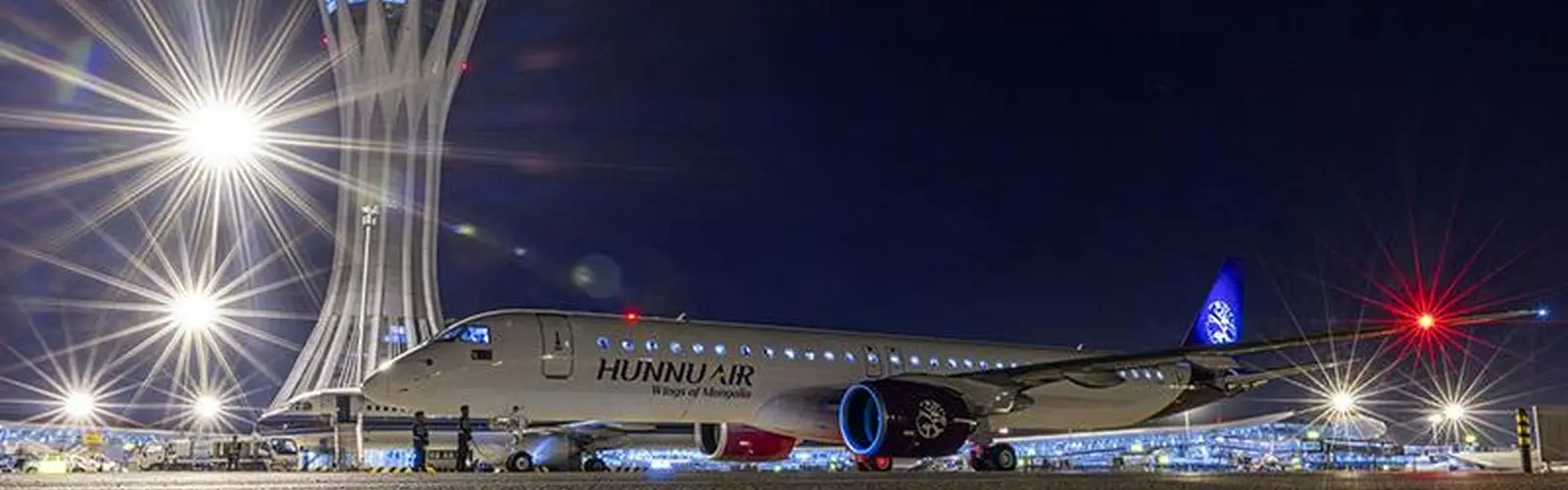First E2 Service Into China Launched