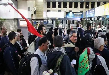 اعزام ۲۳۰ هزار زائر توسط خطوط ریلی استان مرکزی به کرمانشاه و اهواز