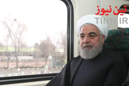 سفر مترویی دکتر روحانی به هشتگرد