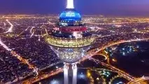 بانگ الله اکبر از فراز برج میلاد طنین انداز می‌شود