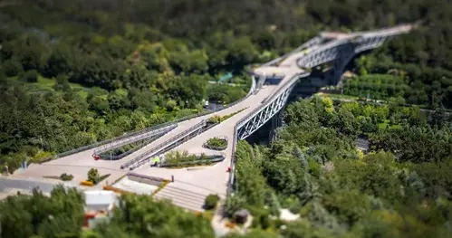 پل طبیعت تهران