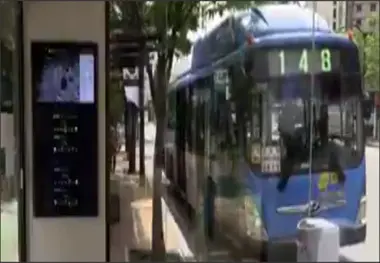 فیلم| تب سنجی در ایستگاه‌های اتوبوس کره جنوبی