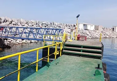 افزایش ایمنی تردد دریایی در بندرگاه ابوموسی