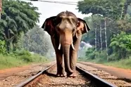 محافظت از فیل ها در راه آهن با هوش مصنوعی