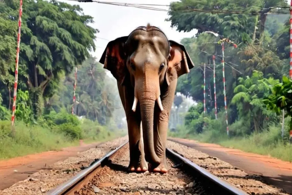 محافظت از فیل ها در راه آهن با هوش مصنوعی