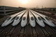فیلم|  نمایی از ایستگاه قطارهای پر سرعت شهر ووهان چین
