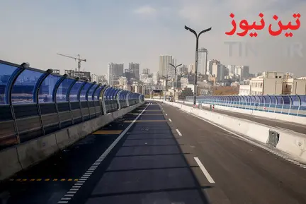 افتتاح پل طبقاتی صدر(1392)