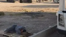 شرایط استراحت رانندگان کامیون در مرز «پرویزخان»