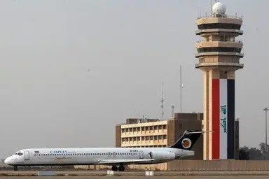 توقف پروازها در فرودگاه بین المللی بغداد