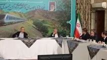 نشست توسعه راهبردی قطار های حومه ای و منطقه ای راه آهن با حضور رئیس جمهور+تصاویر
