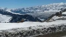 بارش سه متری برف در کوهرنگ