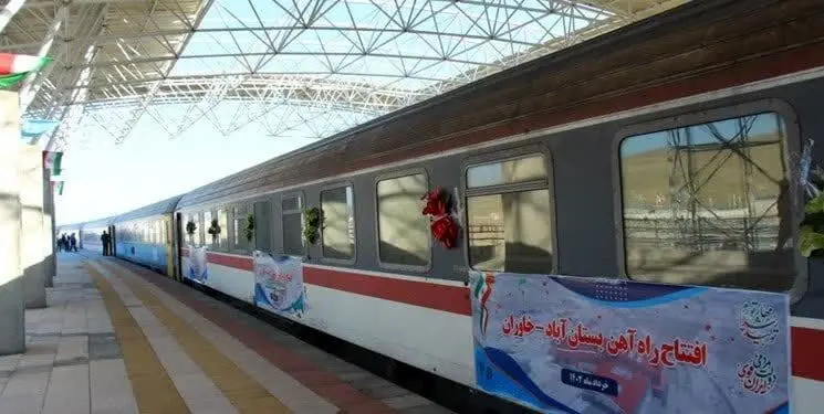 مشخصات و مزایای راه آهن میانه به بستان آباد