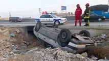 تصادف در محور دهلران 3 کشته و 5 مجروح برجای گذاشت
