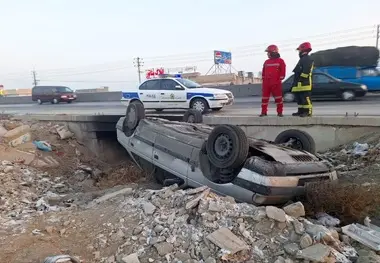 تصادف در محور دهلران 3 کشته و 5 مجروح برجای گذاشت