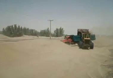 محورهای مسدود شده در زهک بازگشایی شد