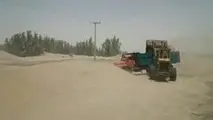 محورهای مسدود شده در زهک بازگشایی شد
