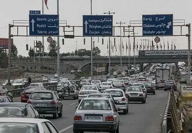 هجوم خودروها به محورهای شمالی/ ترافیک سنگین در هراز و چالوس