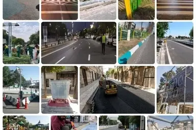 تداوم عملیات عمرانی و خدمات شهری/ ادامه  برنامه‌نوسازی و ترمیم تجهیزات شهری