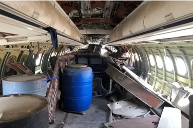 غارت هواپیمای مصادره شده بابک زنجانی/ نگهداری و مدیریت ناکارآمد،هواپیما را به زباله دانی تبدیل کرد