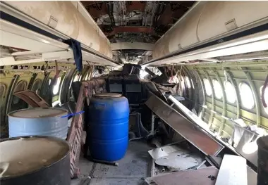 غارت هواپیمای مصادره شده بابک زنجانی/ نگهداری و مدیریت ناکارآمد،هواپیما را به زباله دانی تبدیل کرد