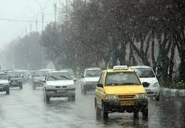 فیلم| منظره پایانه غرب در یک صبح زمستانی