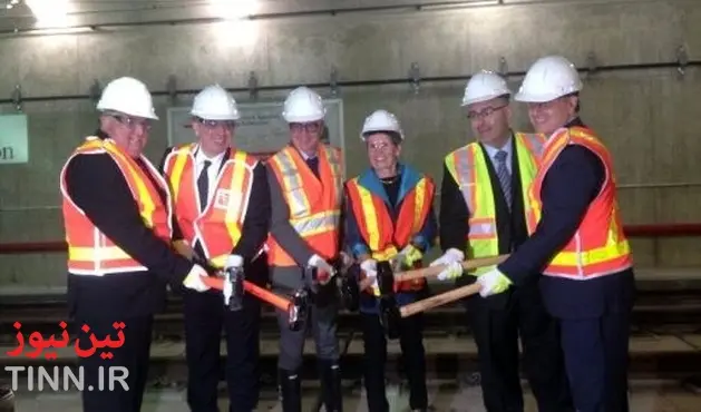 Toronto subway extension tracklaying complete