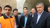بازدید وزیر راه از پایانه هم مرز ایران و ترکمنستان 