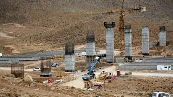 گزارش تصویری | اجرای پروژه راه آهن شهرکرد
