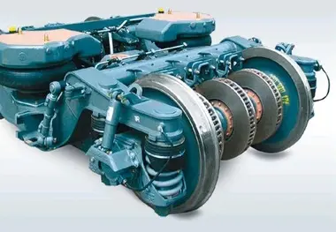 آزمایش بوژی SF400 واگن های دوطبقه بر اساس استاندارد UIC 518