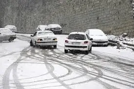 اصول رانندگی در جاده های یخ زده