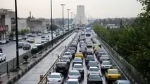 آخرین وضعیت ترافیکی در معابر اصلی و بزرگراهی شهر تهران 