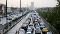 آخرین وضعیت ترافیکی در معابر اصلی و بزرگراهی شهر تهران 