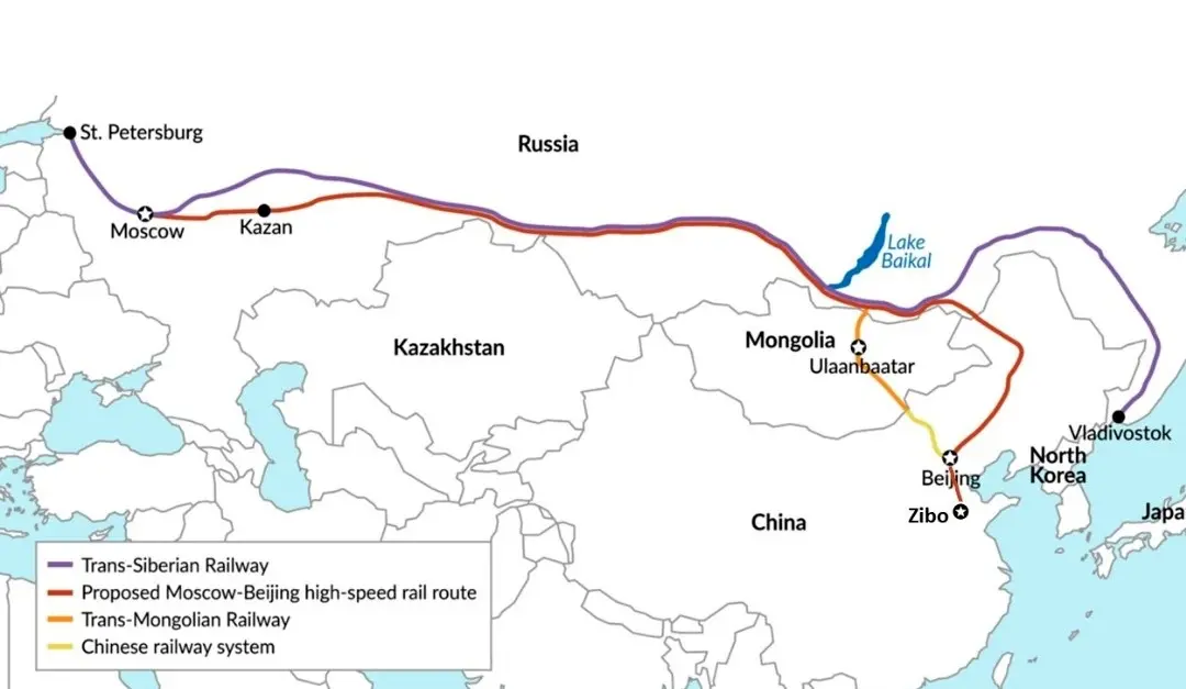مسیر ریلی جدید برای حمل و نقل مواد فاسدشدنی از چین به مسکو