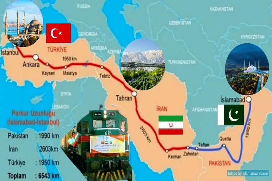 آیا قطار «اکو» بین اسلام‌آباد-تهران-استانبول به حرکت در می آید؟