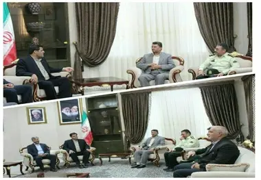 بازدید فرمانده پلیس فرودگاه‌های کشور از فرودگاه یزد