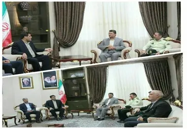 بازدید فرمانده پلیس فرودگاه‌های کشور از فرودگاه یزد
